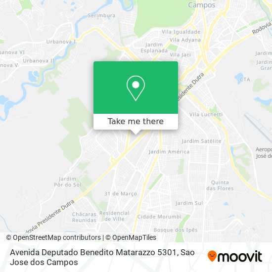Avenida Deputado Benedito Matarazzo 5301 map