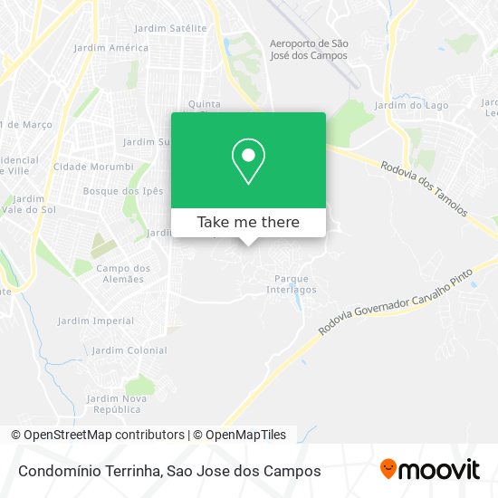 Condomínio Terrinha map