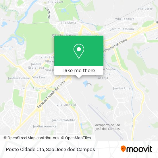 Posto Cidade Cta map