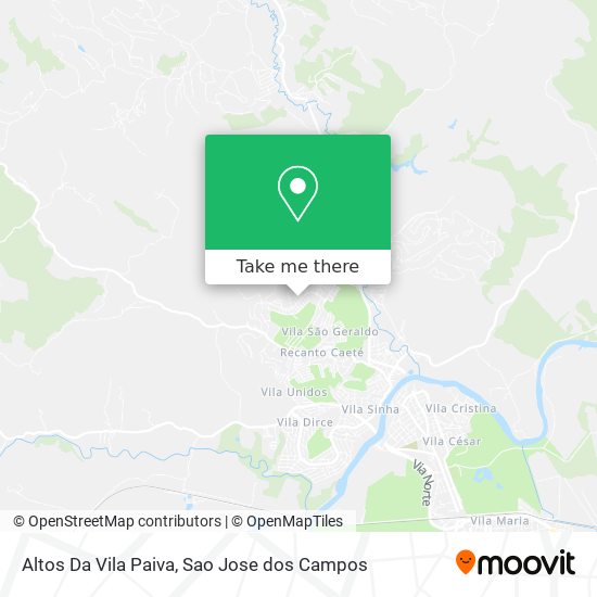 Mapa Altos Da Vila Paiva