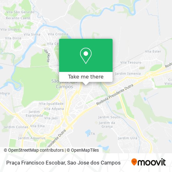 Praça Francisco Escobar map