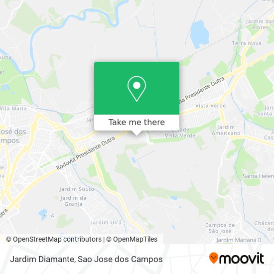 Jardim Diamante map