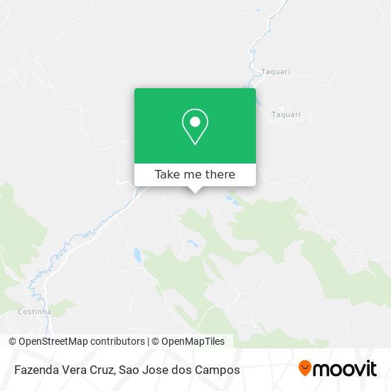 Fazenda Vera Cruz map