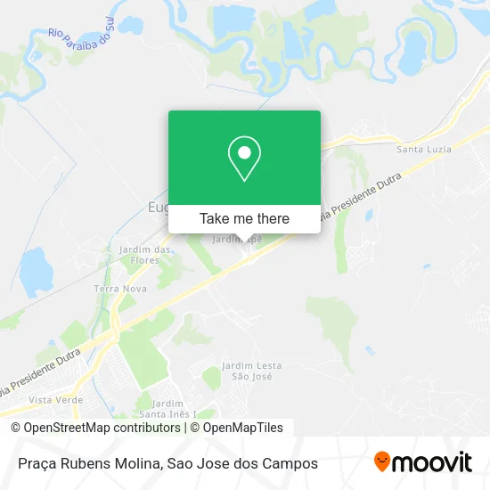 Praça Rubens Molina map