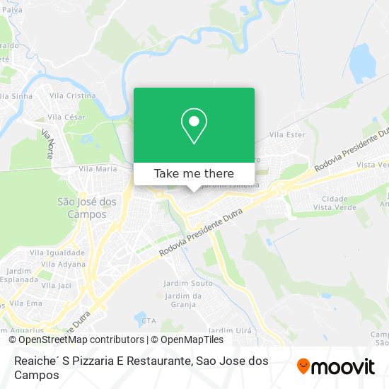Reaiche´ S Pizzaria E Restaurante map