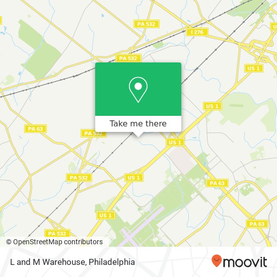 Mapa de L and M Warehouse