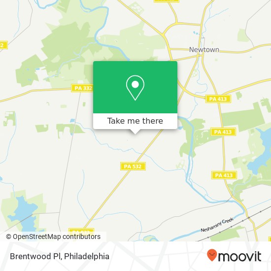 Mapa de Brentwood Pl