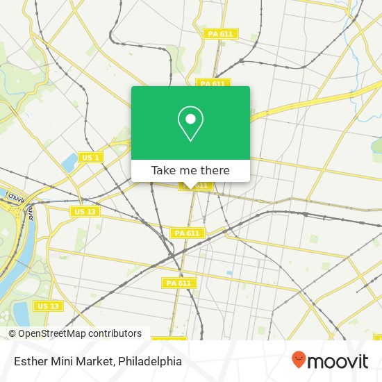 Mapa de Esther Mini Market