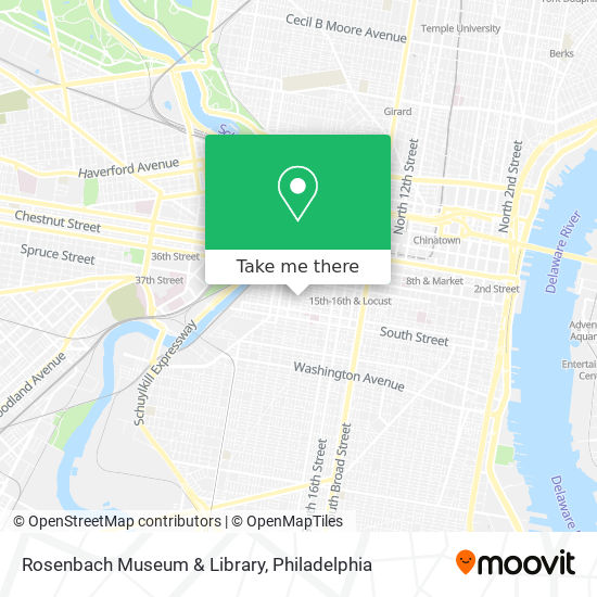 Rosenbach Museum & Library map