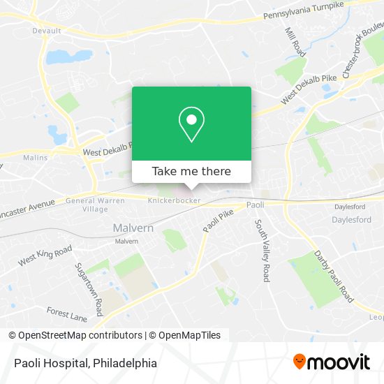 Mapa de Paoli Hospital