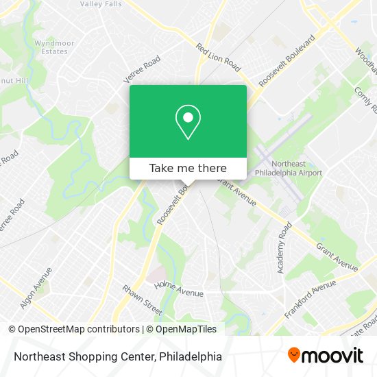 Mapa de Northeast Shopping Center
