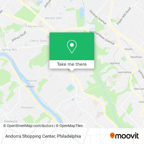 Andorra Shopping Center map