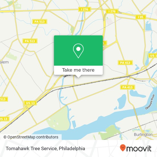 Tomahawk Tree Service map