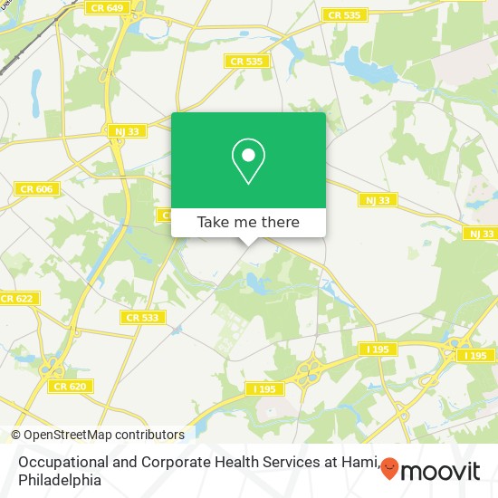Occupational and Corporate Health Services at Hami map