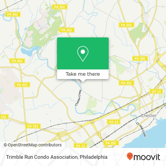 Mapa de Trimble Run Condo Association
