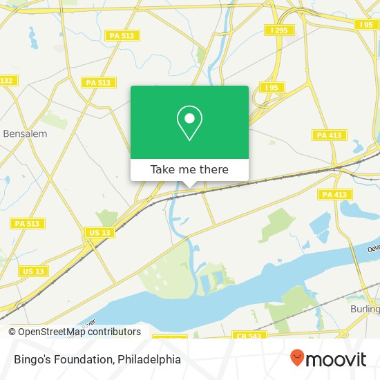 Mapa de Bingo's Foundation