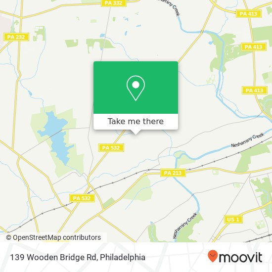 Mapa de 139 Wooden Bridge Rd