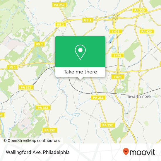 Mapa de Wallingford Ave