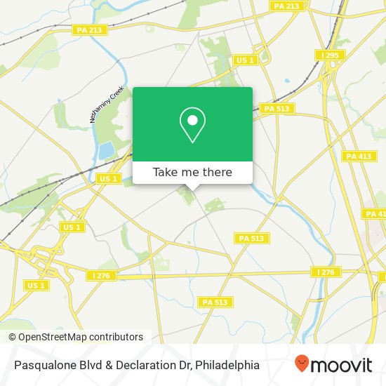 Mapa de Pasqualone Blvd & Declaration Dr