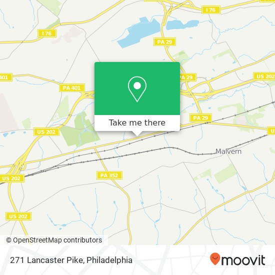 Mapa de 271 Lancaster Pike