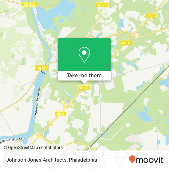 Johnson Jones Architects map