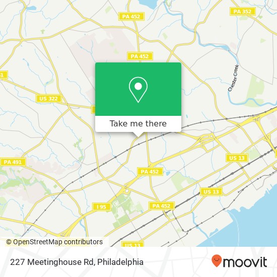 Mapa de 227 Meetinghouse Rd