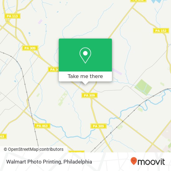 Walmart Photo Printing map