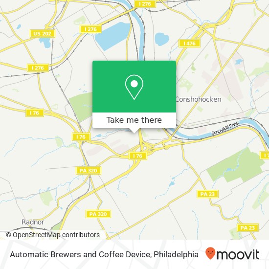 Automatic Brewers and Coffee Device map