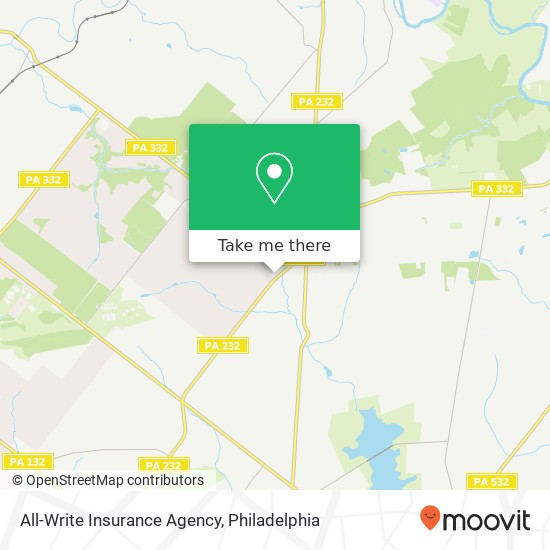 All-Write Insurance Agency map