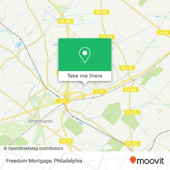 Mapa de Freedom Mortgage