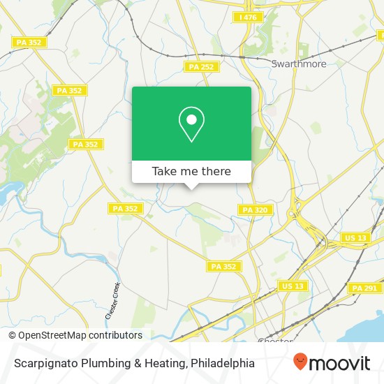 Mapa de Scarpignato Plumbing & Heating
