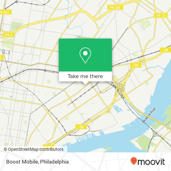 Boost Mobile map