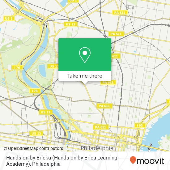 Mapa de Hands on by Ericka (Hands on by Erica Learning Academy)