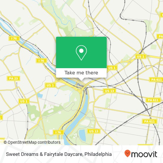 Sweet Dreams & Fairytale Daycare map