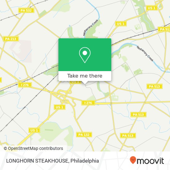 LONGHORN STEAKHOUSE map