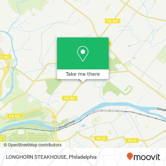 Mapa de LONGHORN STEAKHOUSE