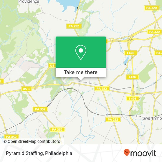 Pyramid Staffing map