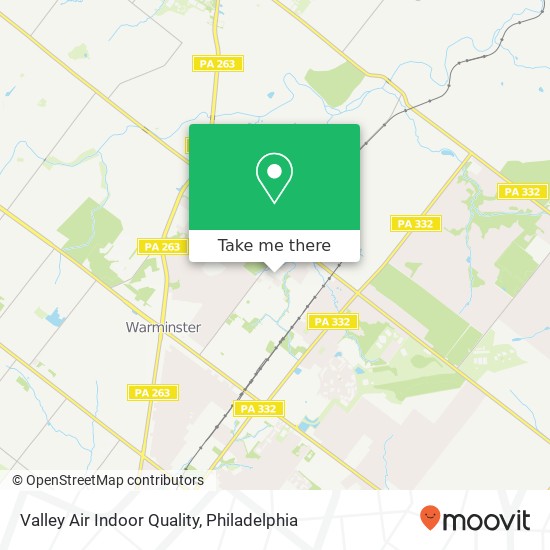 Valley Air Indoor Quality map