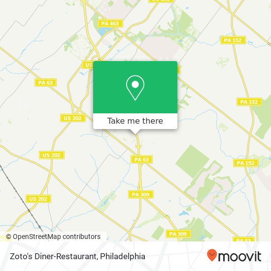 Zoto's Diner-Restaurant map