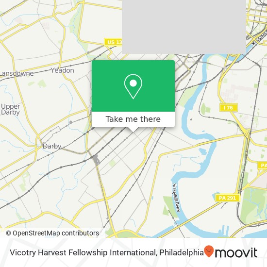 Vicotry Harvest Fellowship International map