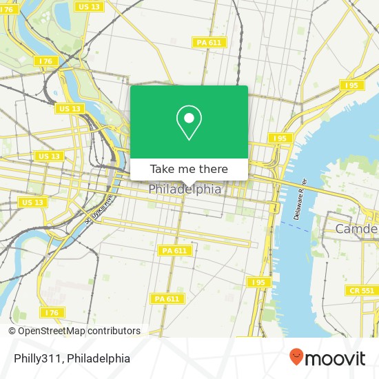 Philly311 map