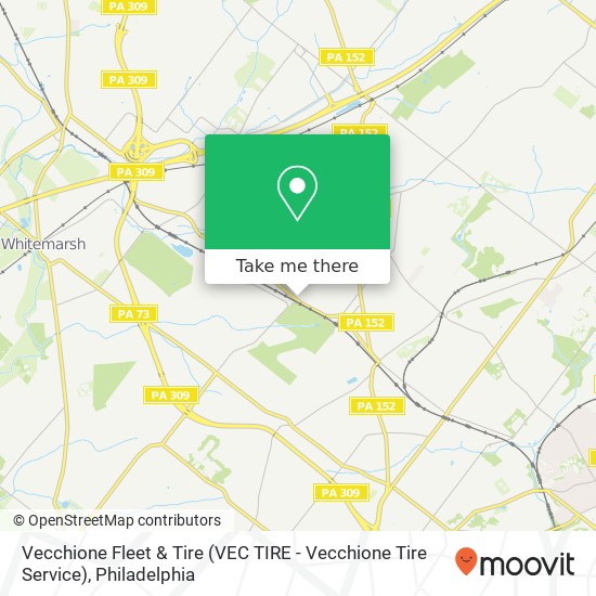 Vecchione Fleet & Tire (VEC TIRE - Vecchione Tire Service) map