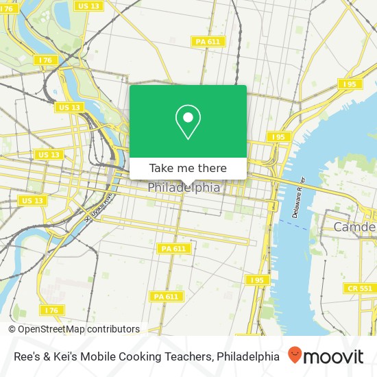 Ree's & Kei's Mobile Cooking Teachers map