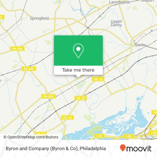 Byron and Company (Byron & Co) map