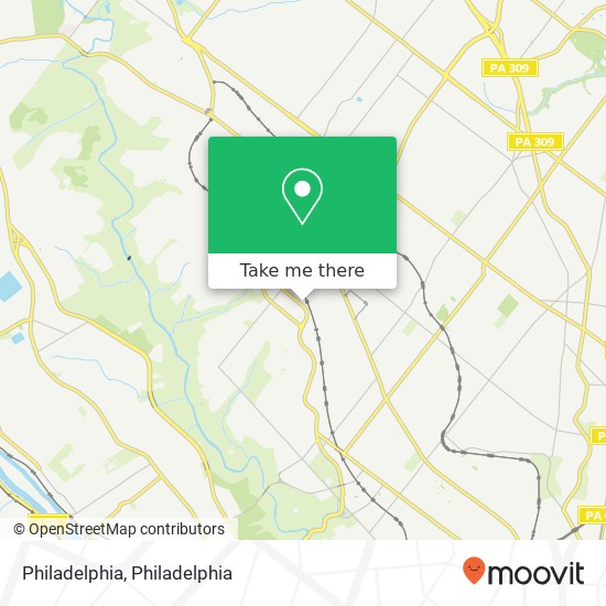 Philadelphia map