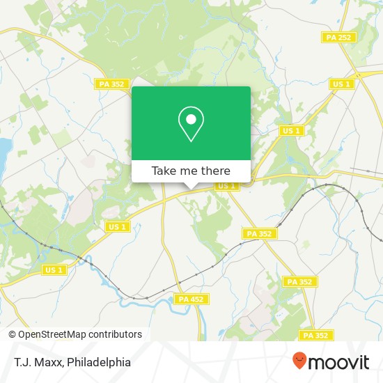 T.J. Maxx map