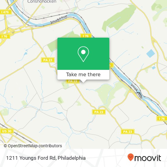 1211 Youngs Ford Rd map