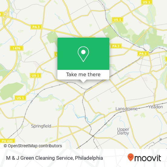 M & J Green Cleaning Service map