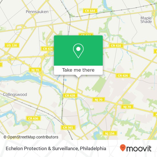 Echelon Protection & Surveillance map