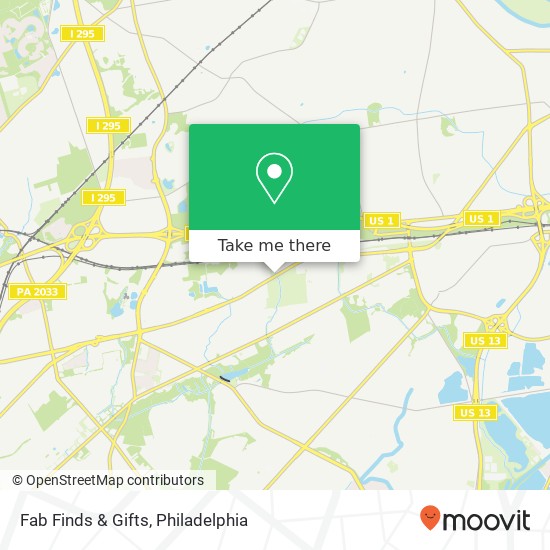 Fab Finds & Gifts map